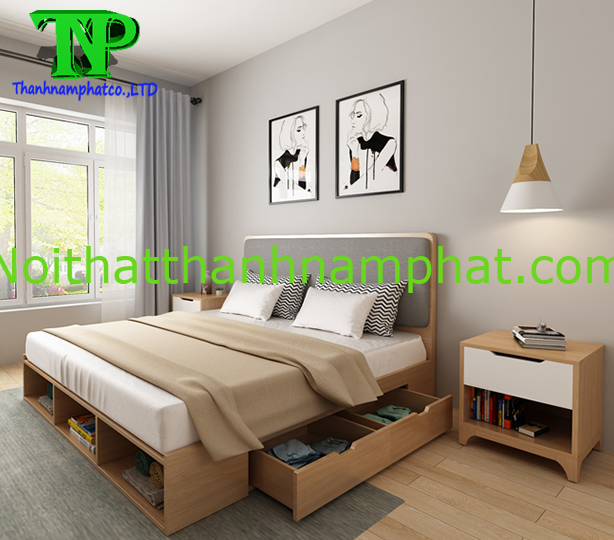 Mẫu Giường Ngủ K&N 018
